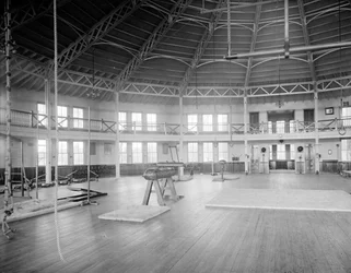 Gymnasium Interior, U.S. Naval Academy, c.1890-1901